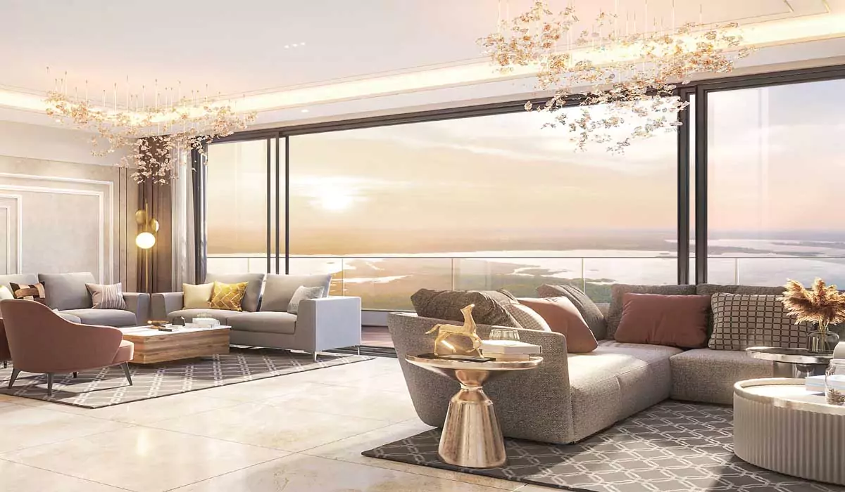 Lodha Azur tower view